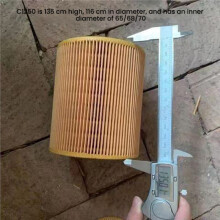 Coperchio In Gomma per Filtro Aria per Compressore D'Aria A Vite C1140 C1250 7.5 11 15KW B