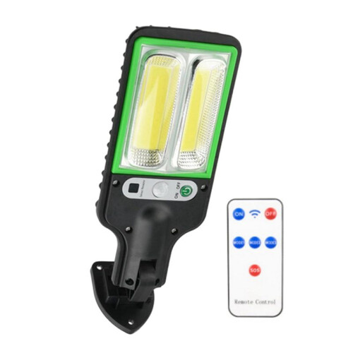 D-Solar Outdoor Lights-Motion Sensor Solar Powered Lights3 Modes-with Remote Control-Wall Security Lights