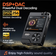 MEW DSP Mastering-Level HIFI Lossless DSD256-Spelare Högkvalitativt Förlustfritt Ljud HiFi MP3 Walkman Bärbar Walkman