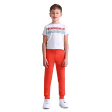 U.S. Polo Assn. Jongens Regular Fit Katoenen Trainingsbroek (Uktrk0190_Oranje_2-3J)