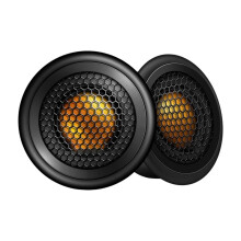 1 Paire de Tweeter de Voiture Modification Audio Film en Titane Tweeter Monté sur Voiture Grade de Brûlure de Cheveux Non Destructif Universel
