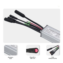 KT-14A 36V 48V 250W Sine Wave Controller Brushless Motor Mountain Bike Brushless Controller+ 1-to-5 Connector Cable