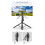 Mobile  Wireless Selfie Stick Tripod Foldable Monopod for Smartphone S Balanced Stable Real- Shooting 2