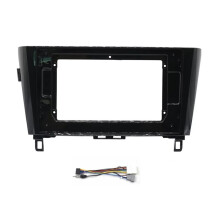10.1 Inch Car Radio Fascias Frame with Harness for Qashqai J11 X-Trail Rogue T32 2014-2018 2Din Dash Mount Kit
