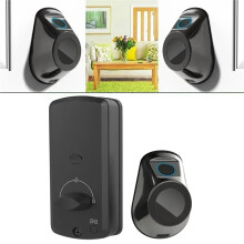 Fingerprint Door Lock with Multiple Unlocking Options and Automatic Locking Feature for Enhanced Security