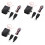 3X 12V Universal Car Auto Remote Central Kit Door Lock Locking Vehicle Keyless Entry System with 6 Remote Control 2