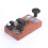 K-8 Training CW Key Sound Light Manual Transmission Training Morse Code Key Rosewood Base 6