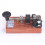 K-8 Training CW Key Sound Light Manual Transmission Training Morse Code Key Rosewood Base 5