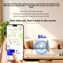Inteligentny Lokalizator GPS Tag Klucz Lokalizator dla Dzieci Lokalizator Zwierząt Lokalizator dla Airtag Urządzenie Przypomnienie O