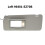 Visor Solar com Luz para  Titan 2004-2024 QX56  2004-2014 Esquerdo 96401-EZ70B 5