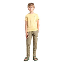 Pantalones de chándal de algodón para niños U.S. Polo Assn (Marrón Medio 12-14 años)