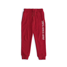 Pantalones de chándal de algodón para niños U.S. Polo Assn. (Uktrk0205_Rojo_2-3A)