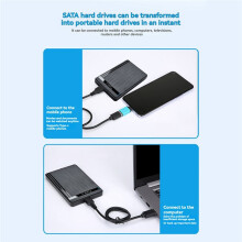 USB 3.1 HDD Enclosure 2.5inch to USB3.1 HDD SSD External Hard Drive Case for PC