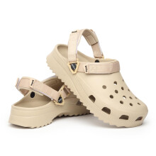 Yoho Hacker Clogs für Herren | Trendige & stylische Sandalen | Leicht & gepolstert | Beige - UK 10