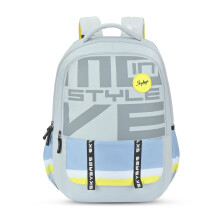 Zaino Skybags Zenith Pro Poliestere 42 Litri 3 Scomparti Cinghie Spalle Laptop Copertura Pioggia Grigio Chiaro