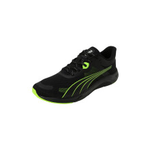 Puma, Hombre, Vitality Connect, Negro-Lima Smash-Gris Humo, Zapatilla de Correr, 10Uk, (31067004)