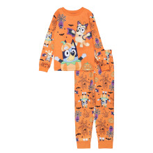 Bluey Unisex Kinder 2-teiliges Schlafanzug Set, weich & bequem, BLUEY TREAT, Größe 4