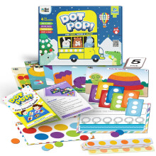 Ginimini Dot Pop! Activiteitenkit Voor Kinderen 2-5 | 150+ Elementen | Kleur, Tellen, Sorteren & Matchen