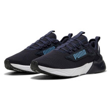 Puma, Unisex-Adult, Retaliate 3, Marine-Cool Blauw-Wit, Hardloopschoen, 9Uk, (37947842)