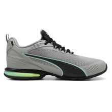 Puma, Unisex-Adult, Magnético, Gris Eco-Negro-Menta, Zapatilla de Correr, 7UK, (31078312)