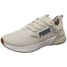 Puma, Unisex-Adult, Retaliate 3 Fresh, Desert Dust-Blanco Cálido, Zapatillas Running, 4Uk, (31174101)