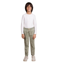 Eén Vrijdag Jongens Groene Abstracte Broek