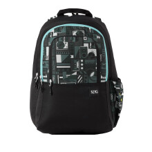 Wildcraft Wiki 2 32L Laptop Rucksack für Männer & Frauen | Für 15,6 Zoll Laptop | Gepolsterte Träger, mehrere Fächer, Diebstahlschutz