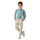 Max Pojkar Stickade Avslappnade Joggers (Beige_6-8 År) 1