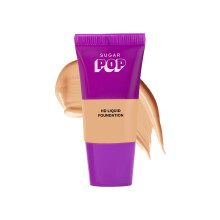 Sugar Pop Hd Flüssige Foundation Tube Mit SPF 30 | Hält Bis Zu 16 Std | Vollständige Abdeckung | Wasserfest | Matte Optik | 30ml - 11 Aprikose