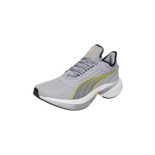 Puma | Zapatillas de Correr Conduct Pro Ligeras,| Gris Niebla-Blanco-Rayo Solar | 8Uk