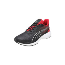 Puma | Fusionpro Lichtgewicht Gevoerde Hardloopschoenen Heren | Zwart-Rood-Wit | 7UK