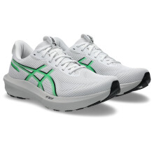 Zapatillas de Running Asics GT-1000 14 Blancas/Verde Vital - 6 UK (1011C077.101)