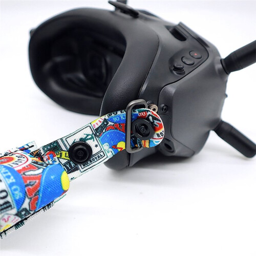 Graffiti Color Headband Fixed Strap for  FPV Flight Video Glasses V2 Colorful Accessories 2