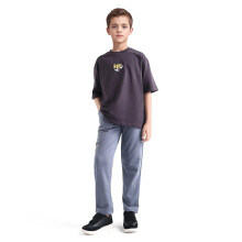 Rare Ones Kids Jag-B Pantalón de Chándal Ajuste Recto Morado Algodón, 8-9 Años