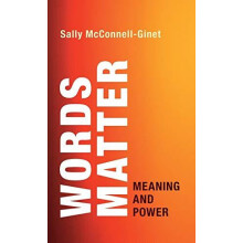 Words Matter by Sally McConnellGinet Hardcover Book