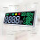 Decibelímetro 13 Polegadas 30-130dB Medidor de Nível de Som,  Display LCD Medidor de Som de Parede, Detector de Nível de Ruído 4