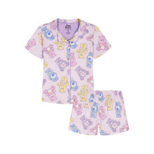Care Bears Mädchen 2-teiliger Schlafanzug, Weich & Süß, Care Bear Sterne, Größe 4
