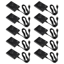 10X USB RFID DeskTop ID Card Reader Contactless Card Reader