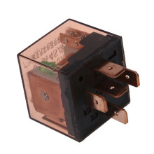 5X 24V 80A 1NO 1NC SPDT 5 Pins Green Indicator Light Automotive Truck Car Relay