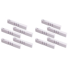 2000Pcs 8 Inch Wrap Around Plant Tags, Outdoor Waterproof Hanging Gardening Labels, 2X21cm White Plastic Plant Tree Tags