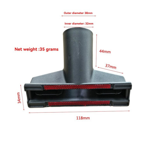 Universal Upholstery Nozzle Adaptor 32mm for AEG  Rowenta  Vacuum Cleaner Replacement Accessory 2