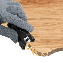 Pialla per Smussatura del Legno, per Bordi, Rifilatura Ad Arco, Pialla Manuale, Raschietto per Smussatura del Legno, Strumento per Sbavatura Delle