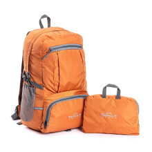 Tripole Fällbar Pakeasy Ryggsäck För Vandring & Dagsutflykter | 25 Liter | 1 Års Garanti (Orange)