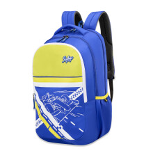 Skybags Stash Blå 38 Liter Casual Ryggsäck För Barn | 3 Fack, Snabbåtkomstfack, Organisatör | Perfekt För Skola & Resa - Unisex