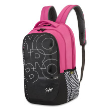 Skybags Stash Schwarz 38 Liter Freizeitrucksack Für Jungen & Mädchen | 3 Fächer, Schnellzugriffstasche | Ideal Für Schule & Reisen