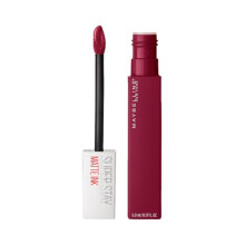 Maybelline New York Flüssiger Matte Lippenstift, Lang anhaltend, 16 Std. Tragekomfort, Superstay Matte Ink, 5Ml