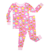 Little Sleepies Zweiteiliger Pyjama für Jungen & Mädchen, Bambus Viskose, 2T
