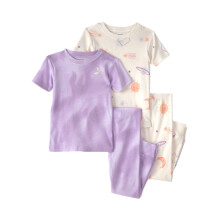 Carter's Mädchen 4-teiliges Pyjama-Set | Langärmlige Schlafanzüge | Bequeme Baumwollnachtwäsche