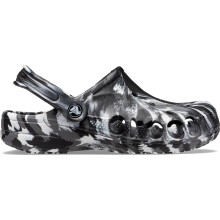 Zuecos Crocs Baya Negro/Blanco-(206935-066)-9 Uk Hombres/10 Uk Mujeres (M10W12)