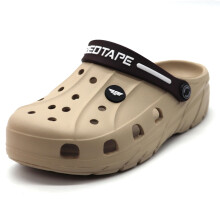 Red Tape Designer Bequeme Clogs, Sandalen Mit Verstellbarem Riemen Für Herren Beige - 6 Uk